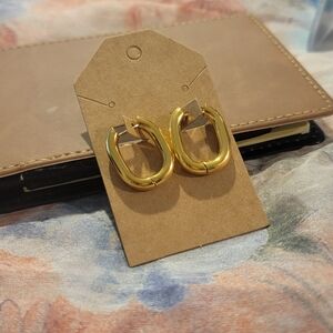 RACHEL Rachel Roy Gold-Tone Hoop Earrings